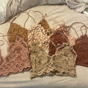 Free people bralet bundle all size small